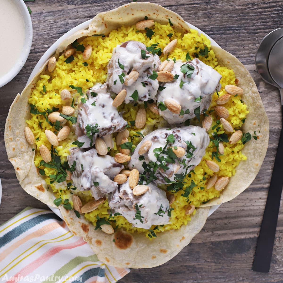 منسف أردني أصيل